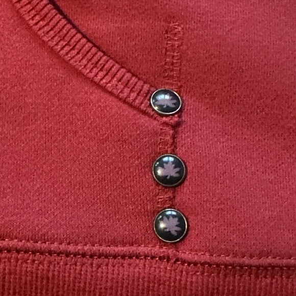 Kalson True North Strong & Free Red Canada Hoodie Adult Women’s Small Full-Zip - Picture 4 of 5